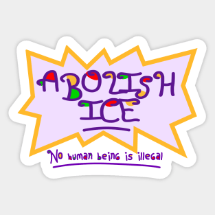 ABOLISH ICE! Sticker